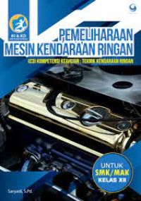 Image of Pemeliharaan Mesin Kendaraan Ringan Untuk SMK/MAK Kelas XII